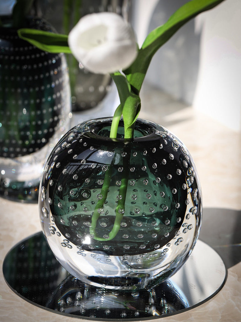 Tessa – Farbige Glasblase Vase