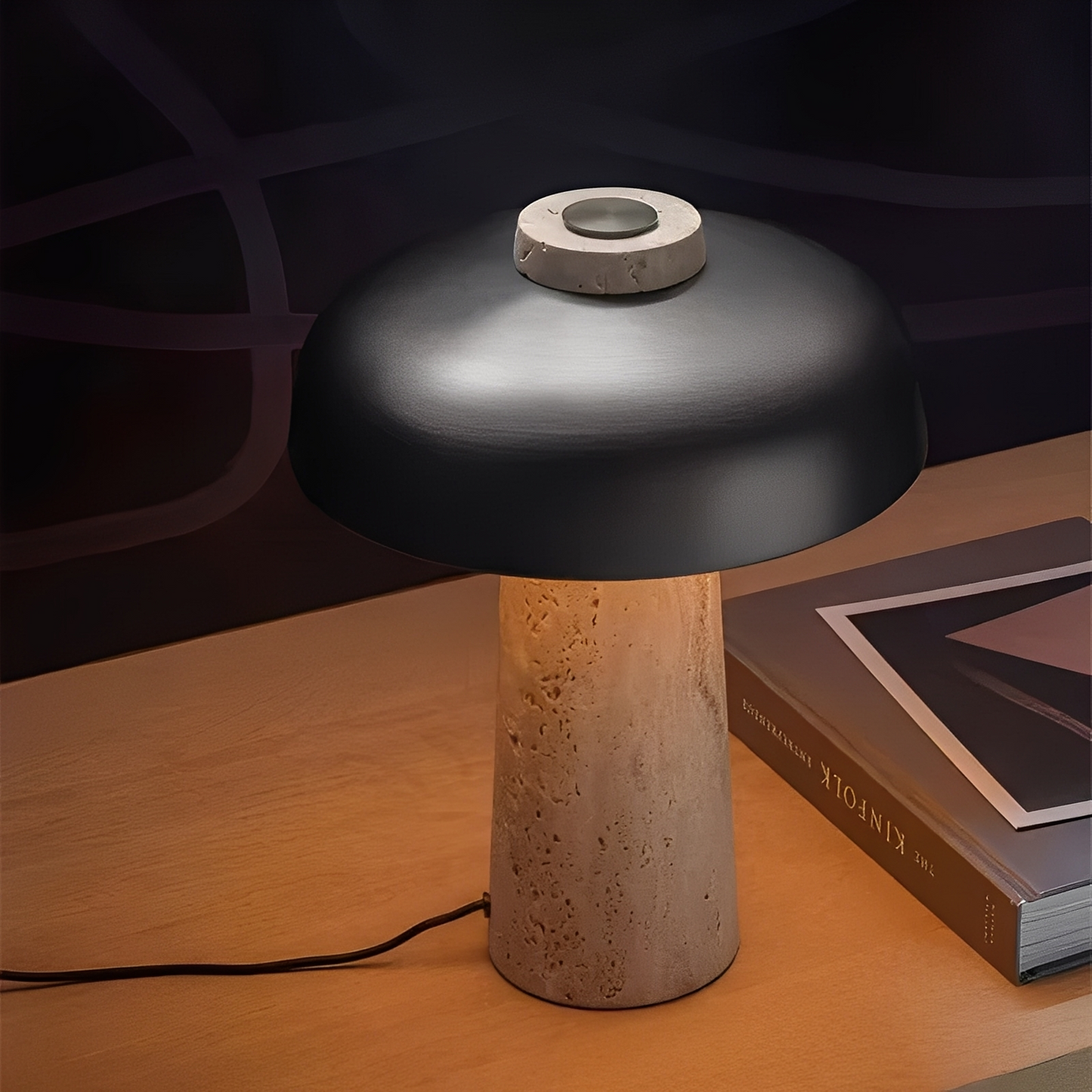 Travis – Natürliche Tischlampe
