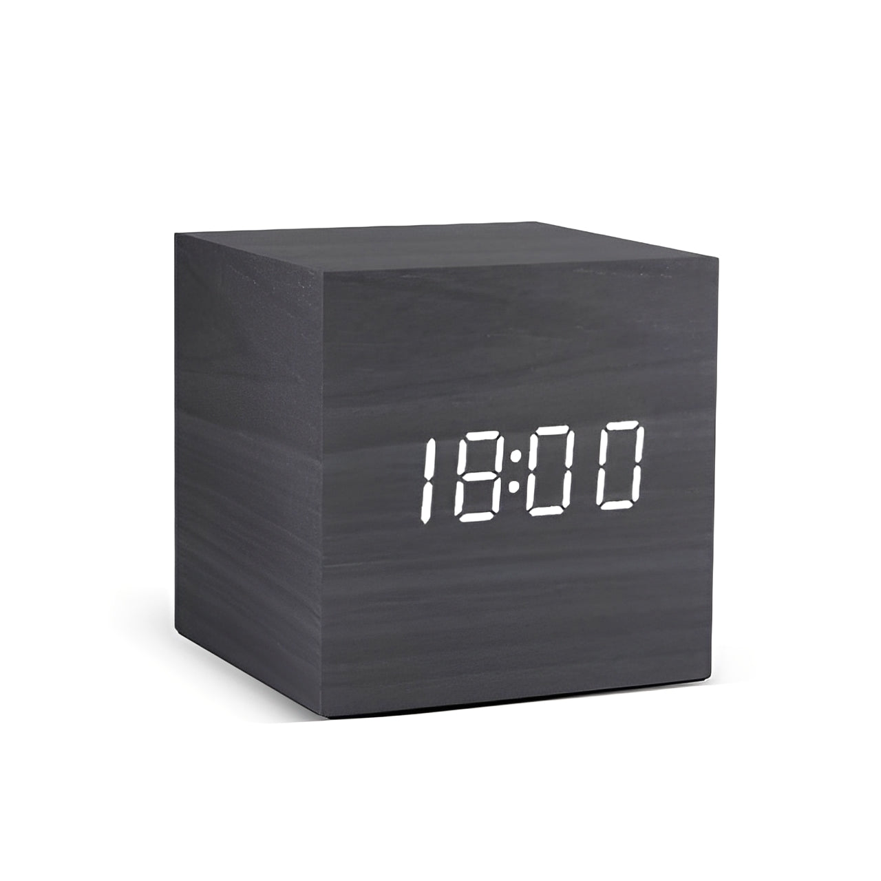 Verno – Minimalistische Digitale Projektionsuhr aus Holz