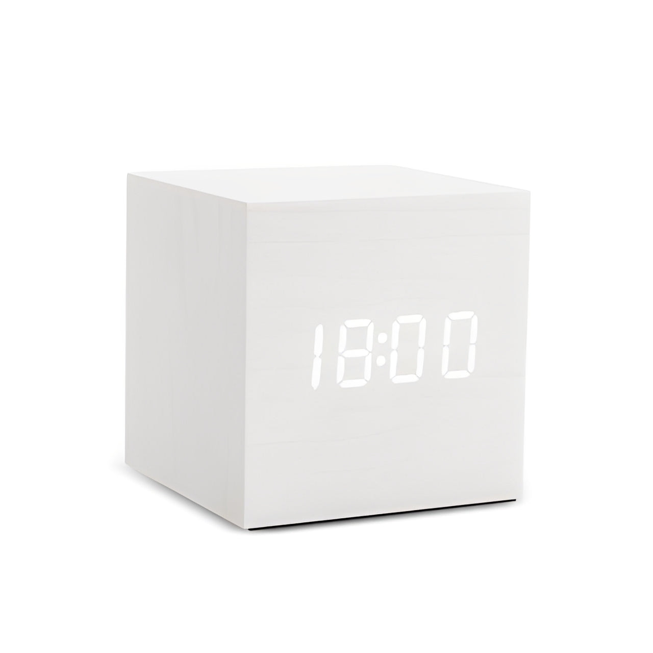 Verno – Minimalistische Digitale Projektionsuhr aus Holz