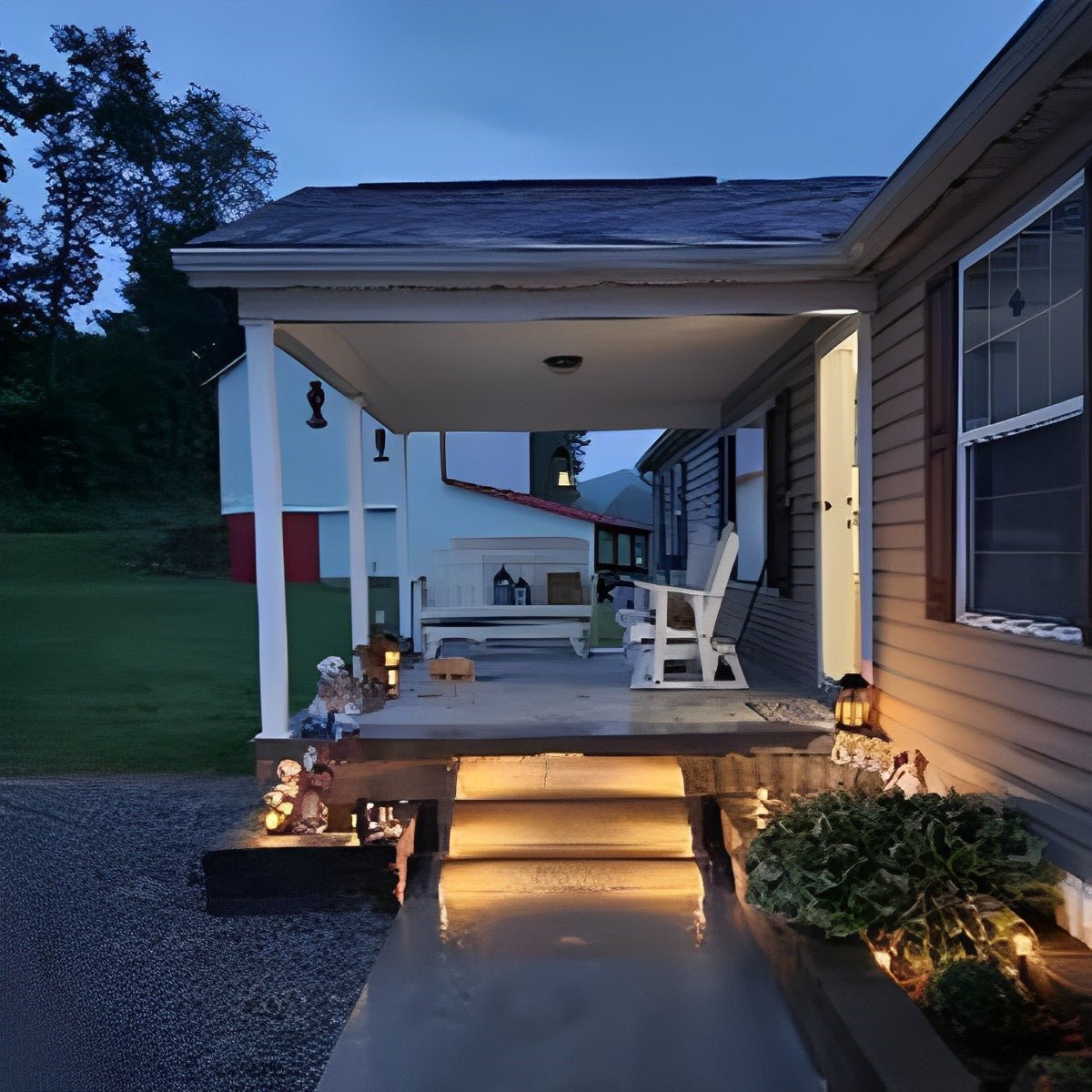 Solin – Intelligente Triangular LED Solar-Stufenleuchten