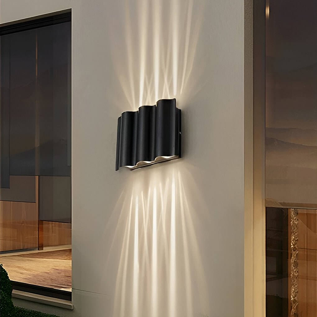 Elvin – Moderne LED-Außenwandleuchte