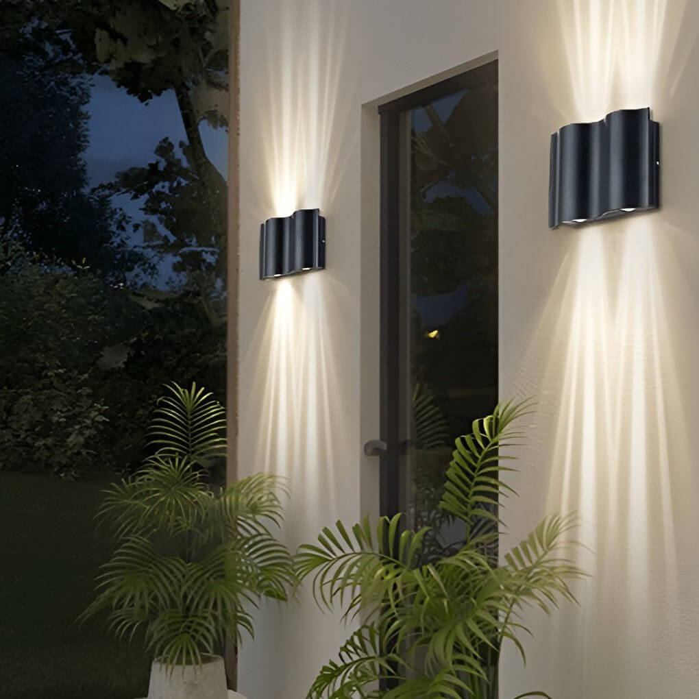 Elvin – Moderne LED-Außenwandleuchte