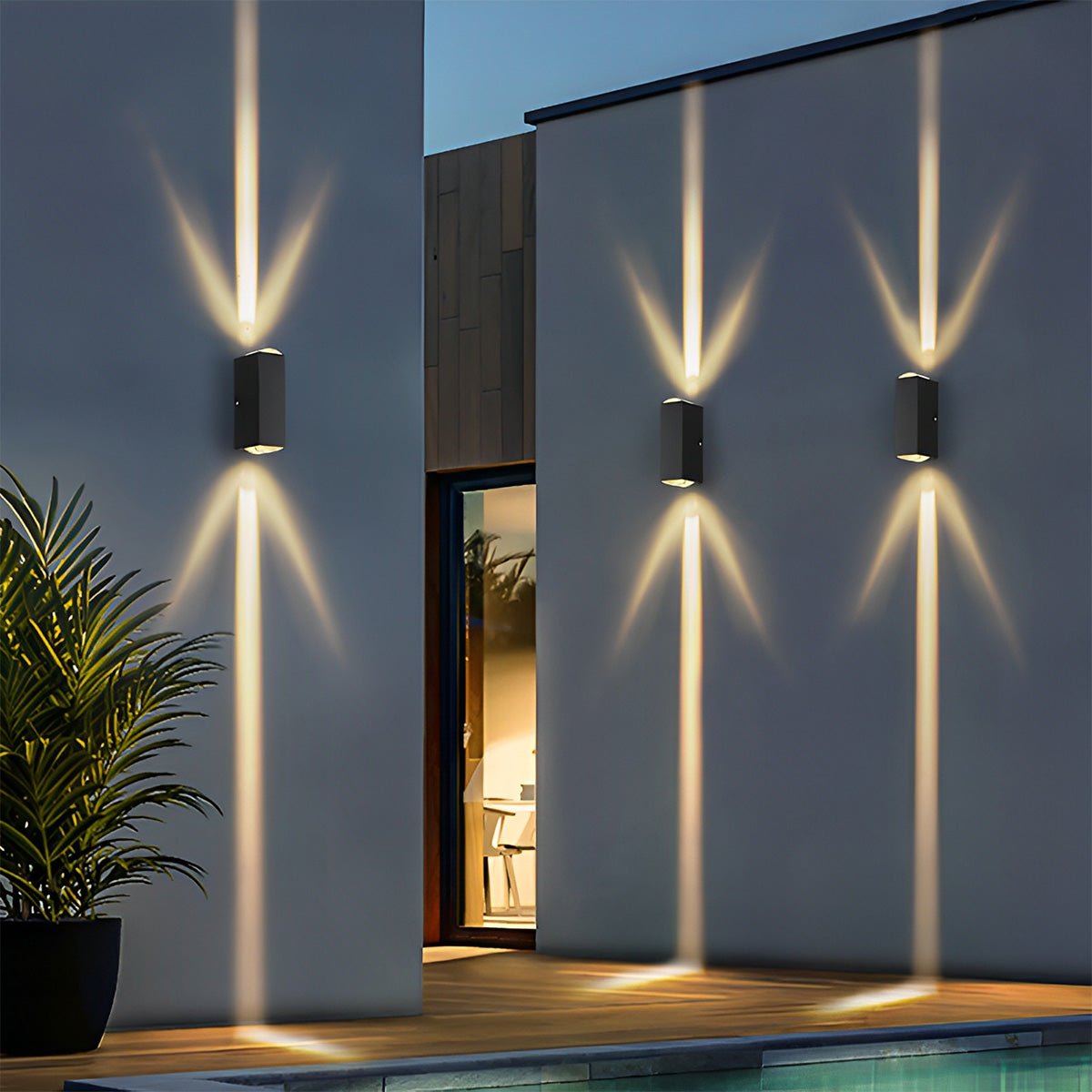 Elora – Up and Down LED Wandleuchte Outdoor
