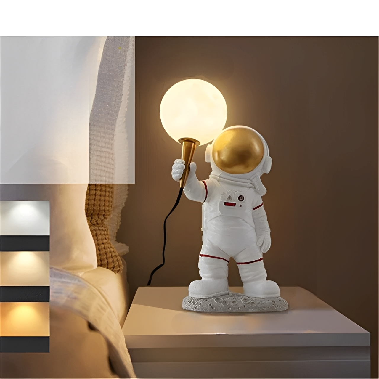 Astrolino – Kreative Astronauten-Wandleuchte
