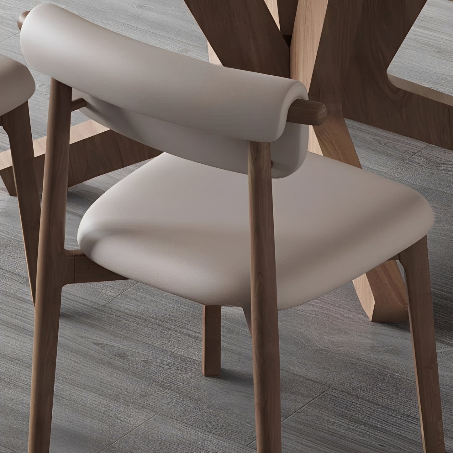 Finn – Nordic Esszimmerstuhl im Wabi-Sabi-Stil