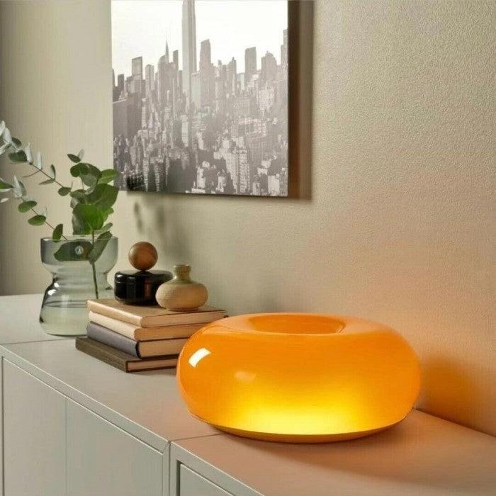 Bryan – Antike Glas-Tischlampe