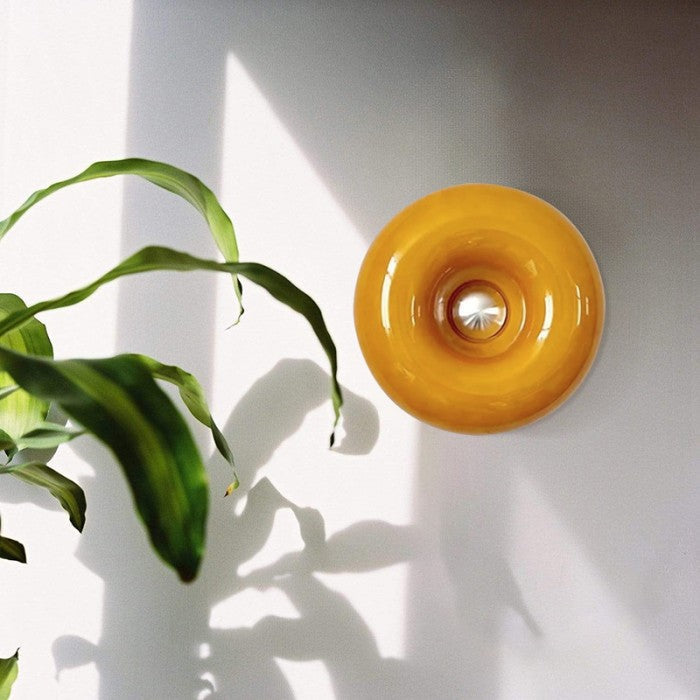 Bryan – Antike Glas-Tischlampe
