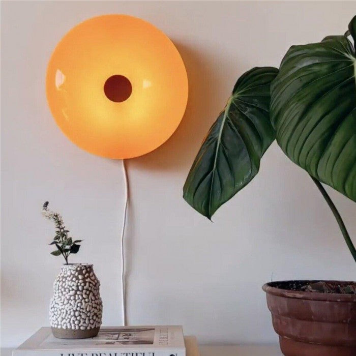 Bryan – Antike Glas-Tischlampe