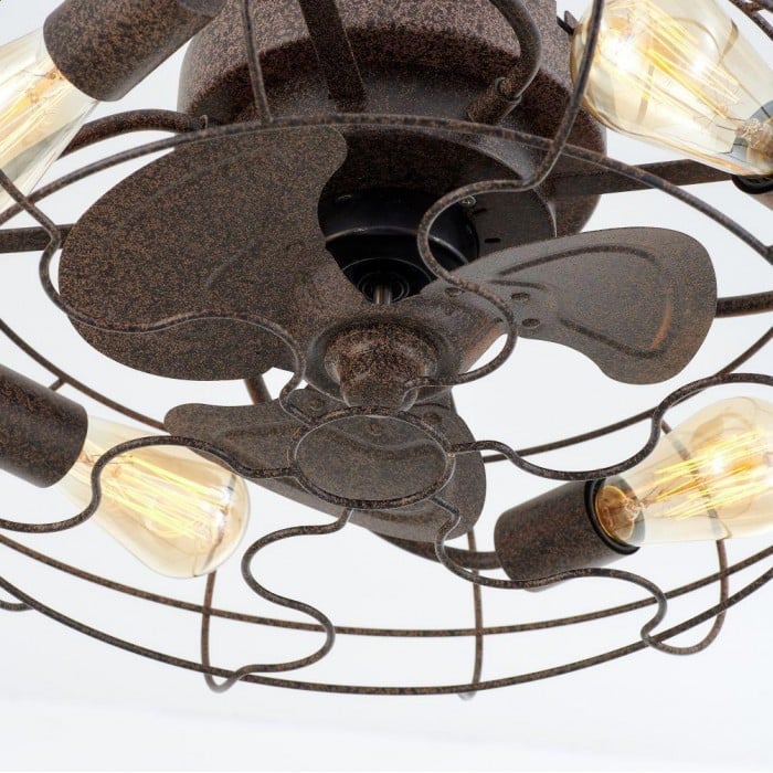 Diana – Amerikanische Deckenventilatorlampe