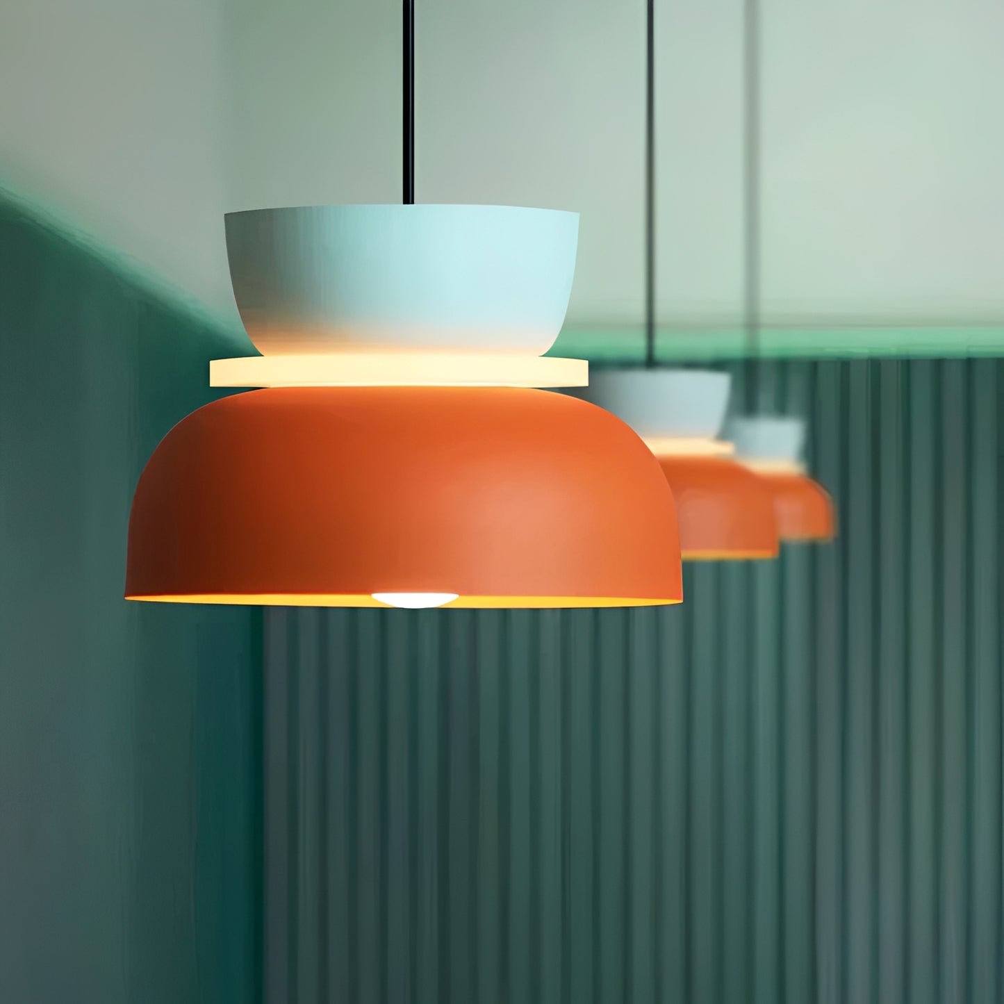 Sven – Schlichte Nordic Drachen Laterne Deckenlampe