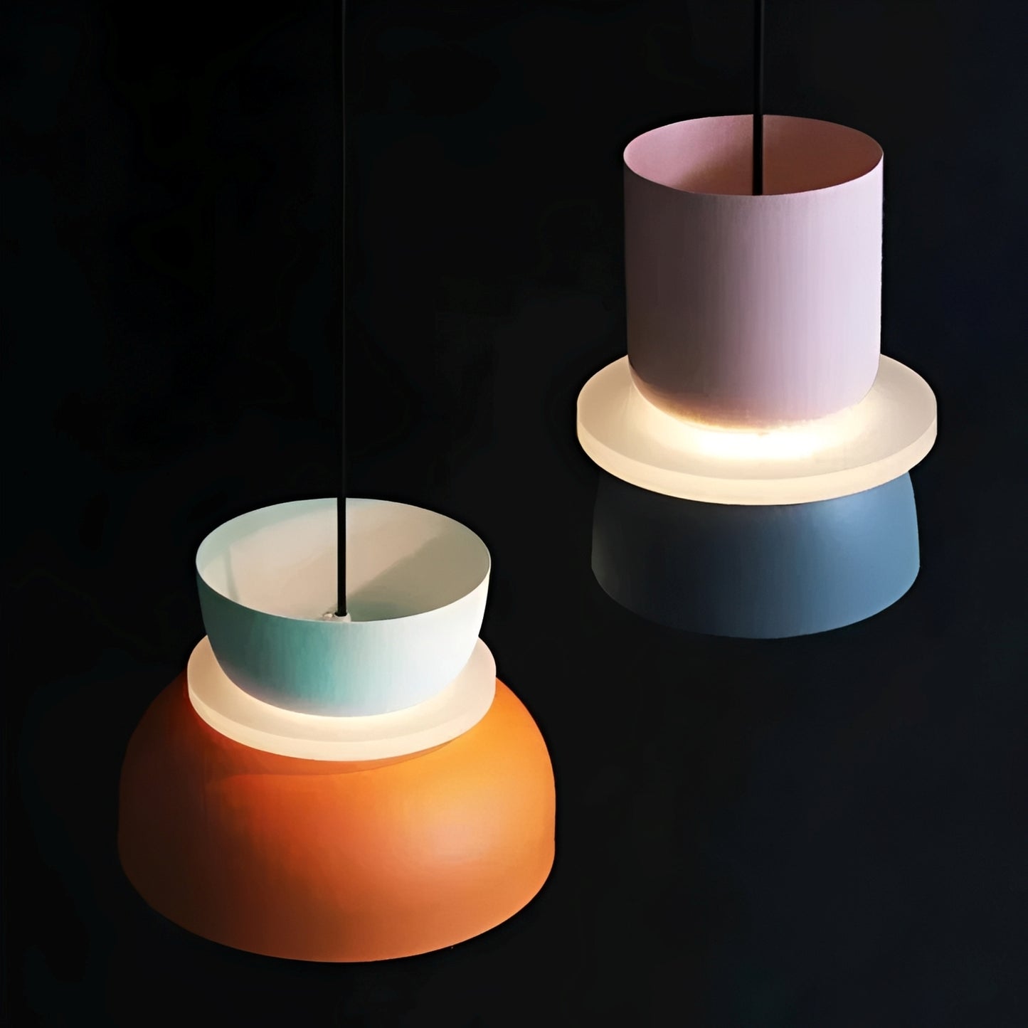 Sven – Schlichte Nordic Drachen Laterne Deckenlampe