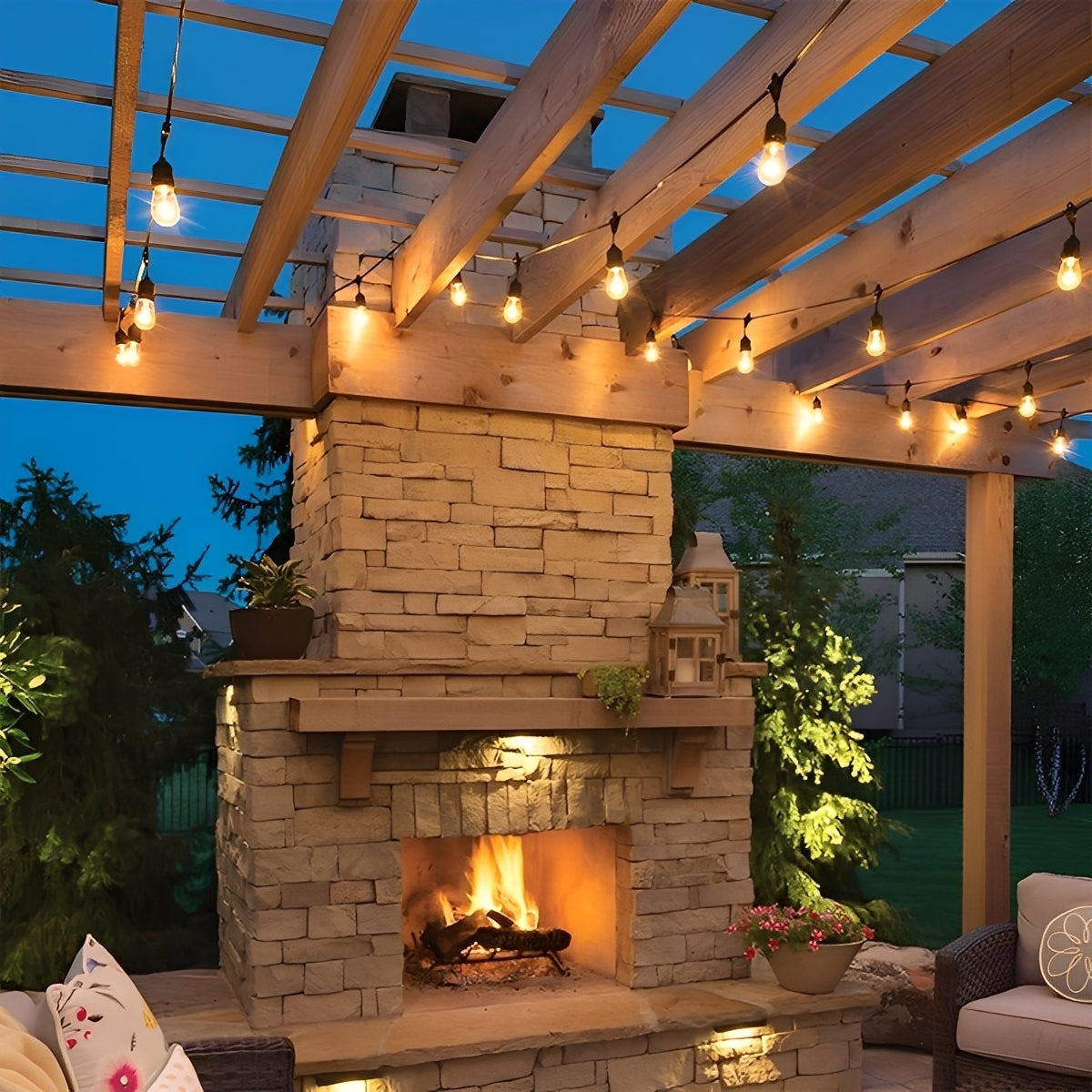 Taro – Wasserdichte LED Garten Lichterkette