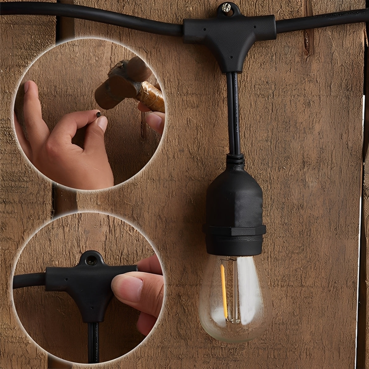 Taro – Wasserdichte LED Garten Lichterkette