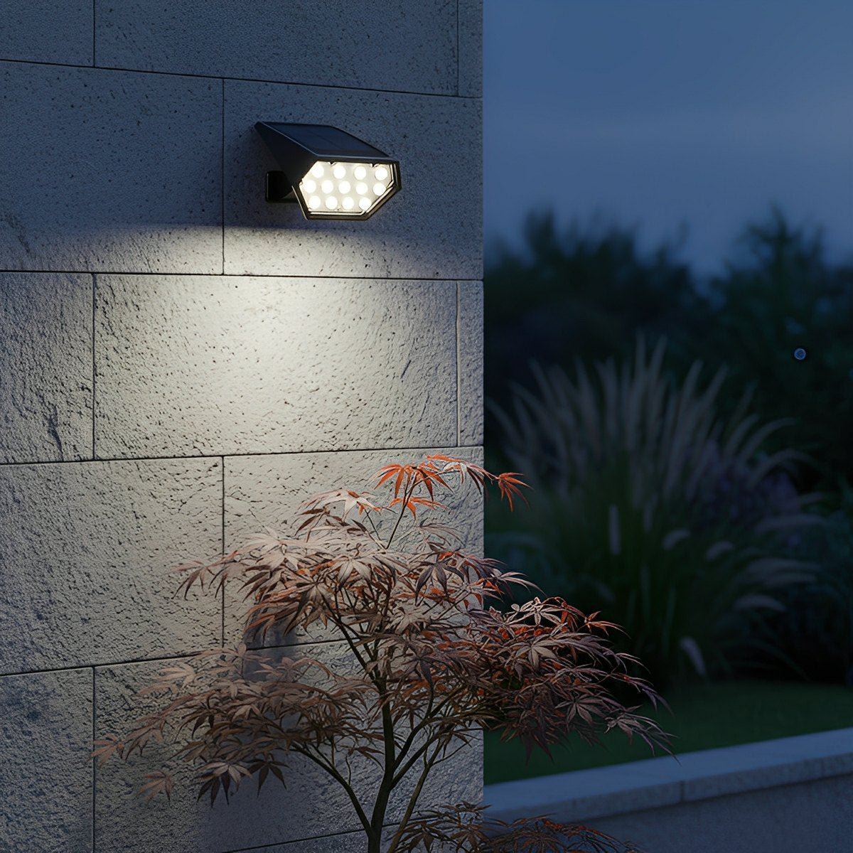 Gavina – Wasserdichtes Solar LED Baumspotlicht