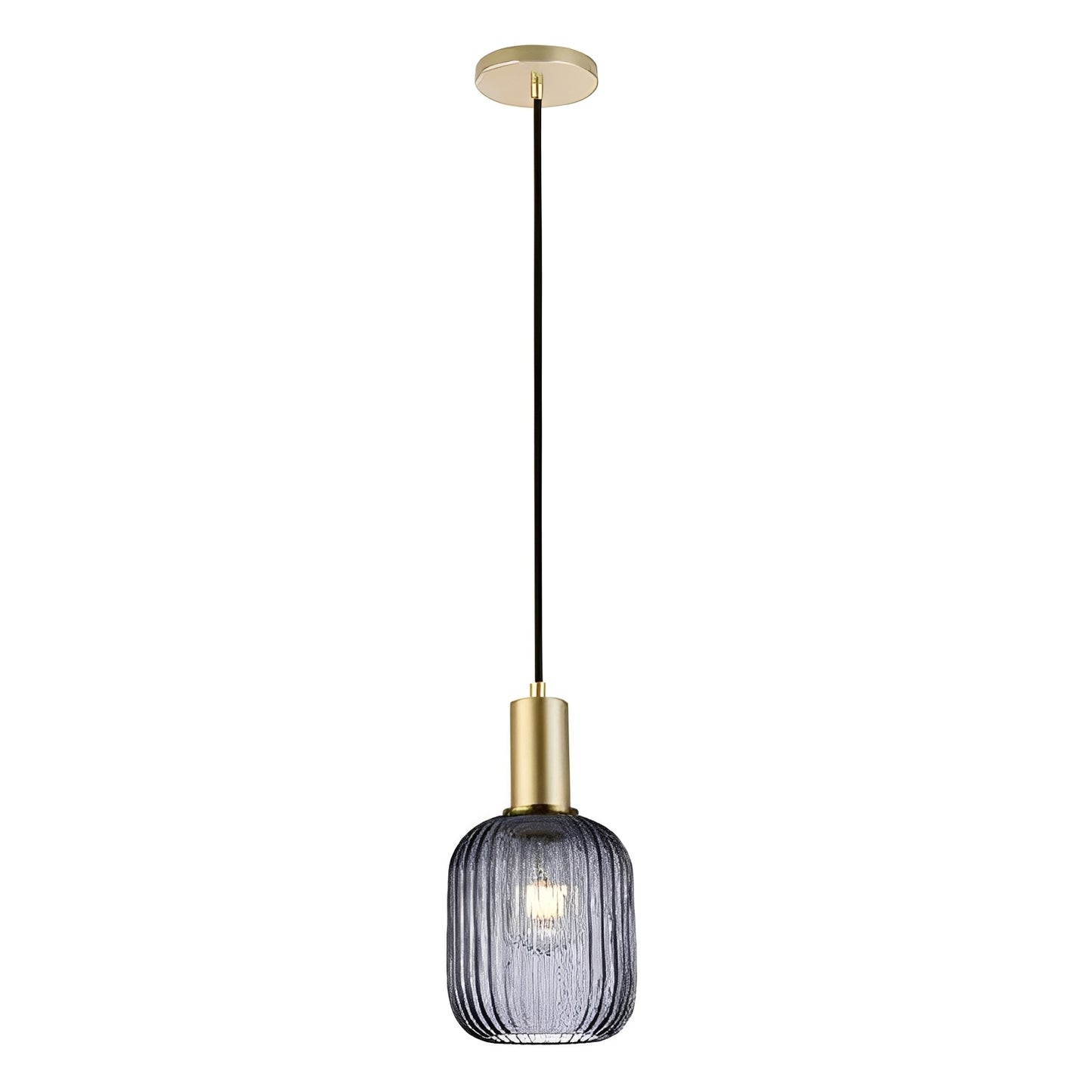Dario – Rauchglas Pendelleuchte