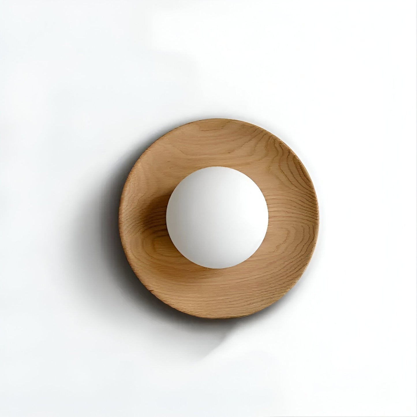 Miley – Nordic Tangyuan Holz-Wandlampe