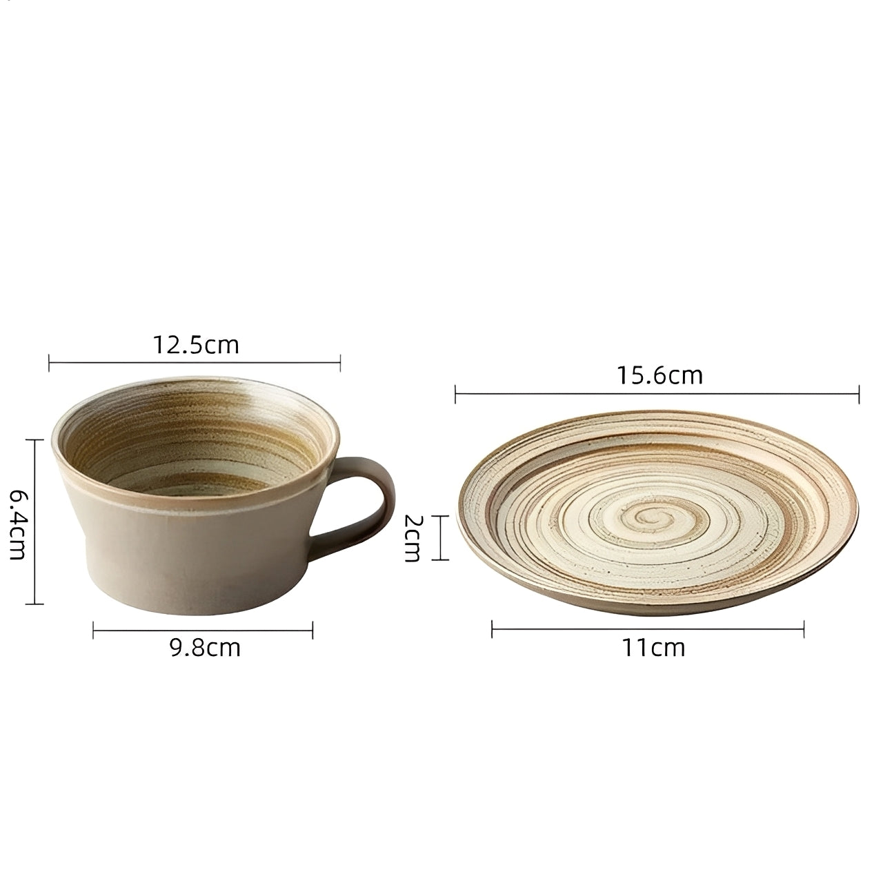 Felipe – Elegante Stoneware Kaffeetasse