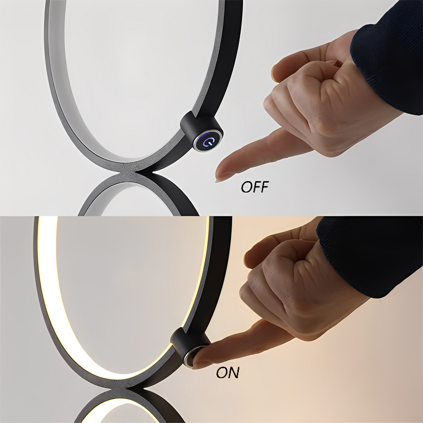 Marlin – Elegante LED Ring-Stehlampe